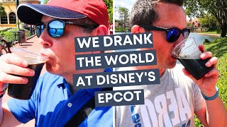 Drink Around The World Challenge at EPCOT | Florida Disney World Vlog