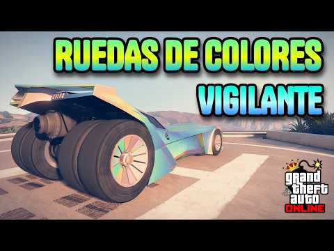 ASÍ puedes PINTAR las ruedas del VIGILANTE en GTA Online 🎨🔥