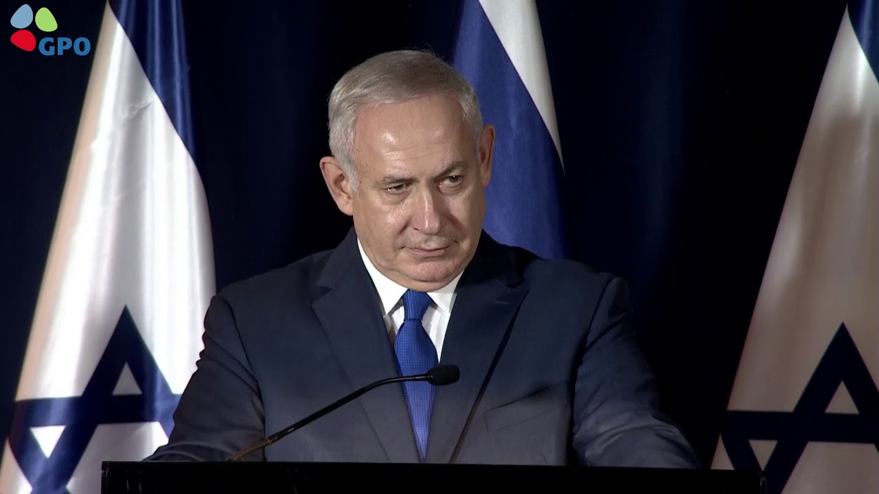 PM Netanyahu Holds Press Conference in Paris
