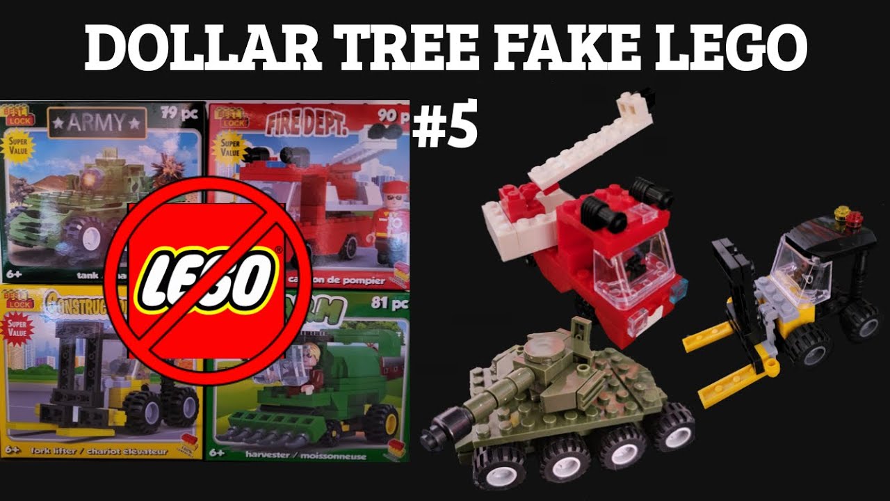 Dollar tree fake LEGO IN 2022 #5 - Best Lock