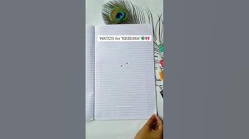 LITTLE KRISHNA JI DRAWING 💗👀 | Krishna drawing Unique #janmashtami #art #krishna #experiment #trend