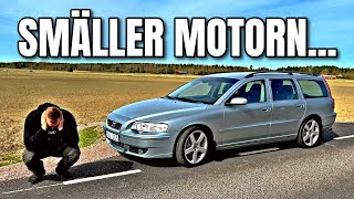 NYA BROMSAR PÅ MIN V70R OCH SEN MOTORRAS......- [VLOGG #648]