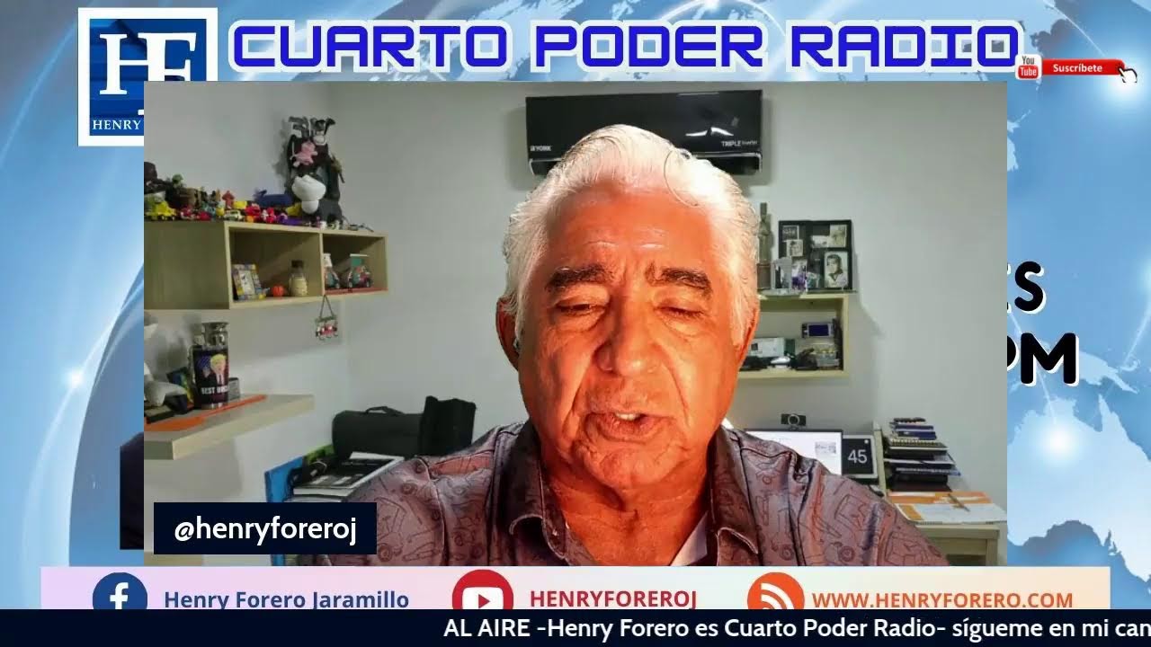 #alaire HENRY FORERO EN CUARTO PODER RADIO - 10 DE JULIO DE 2025-