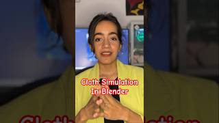 Max Sewing Force in Blender Cloth Simulation Explained #shorts #blender #clothing #sewing