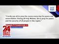 Online Exclusive - Simbahang Katolika, nanawagan ng dasal sa gitna ng digmaan... | 24 Oras Weekend