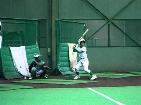 龍玄　オリックス室内練習場 バッティング.AVI