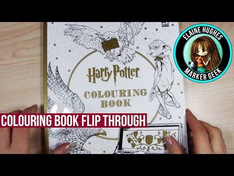 Copic Markers in Colouring Books & a Hannah Lynn Page - Marker Geek