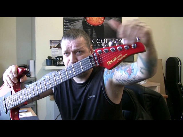Early 80's Kramer Focus 3000 (made in Japan) for sale - YouTube