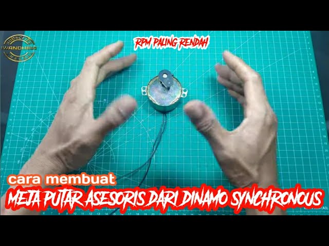 DIY Display Turntable with Fidget Spinner in 2 mins