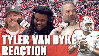 TYLER VAN DYKE TO WISCONSIN - REACTION