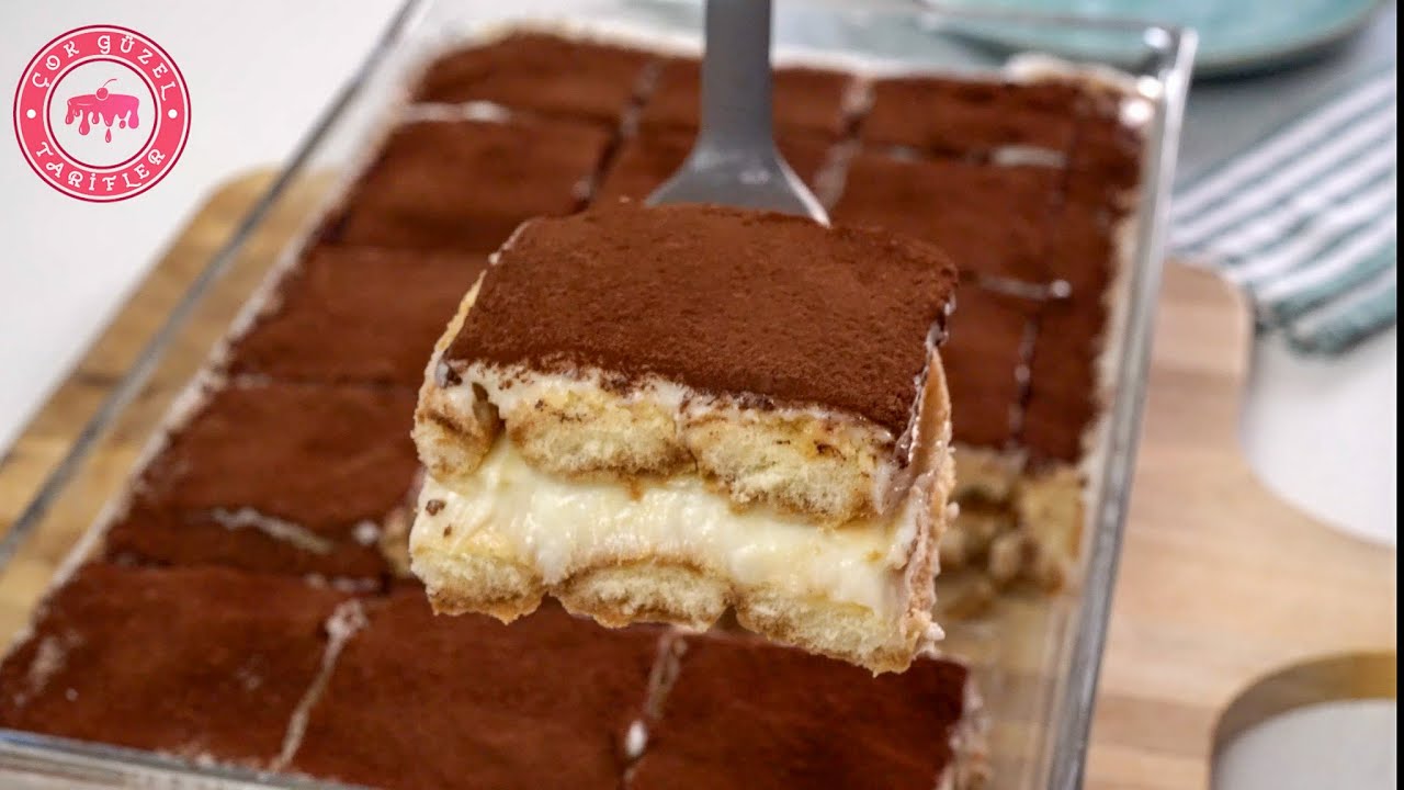 Tiramisu Tarifi 🏆 KOLAY ve LEZZETLİ! Büyük Borcamda Tiramisu Nasıl Yapılır? | Nefis Yemek Tarifleri