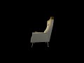 green screen effects:81573 Arm Chair Vegas Forever Yellow