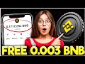 EARN FREE 0.003 BNB On Trust Wallet