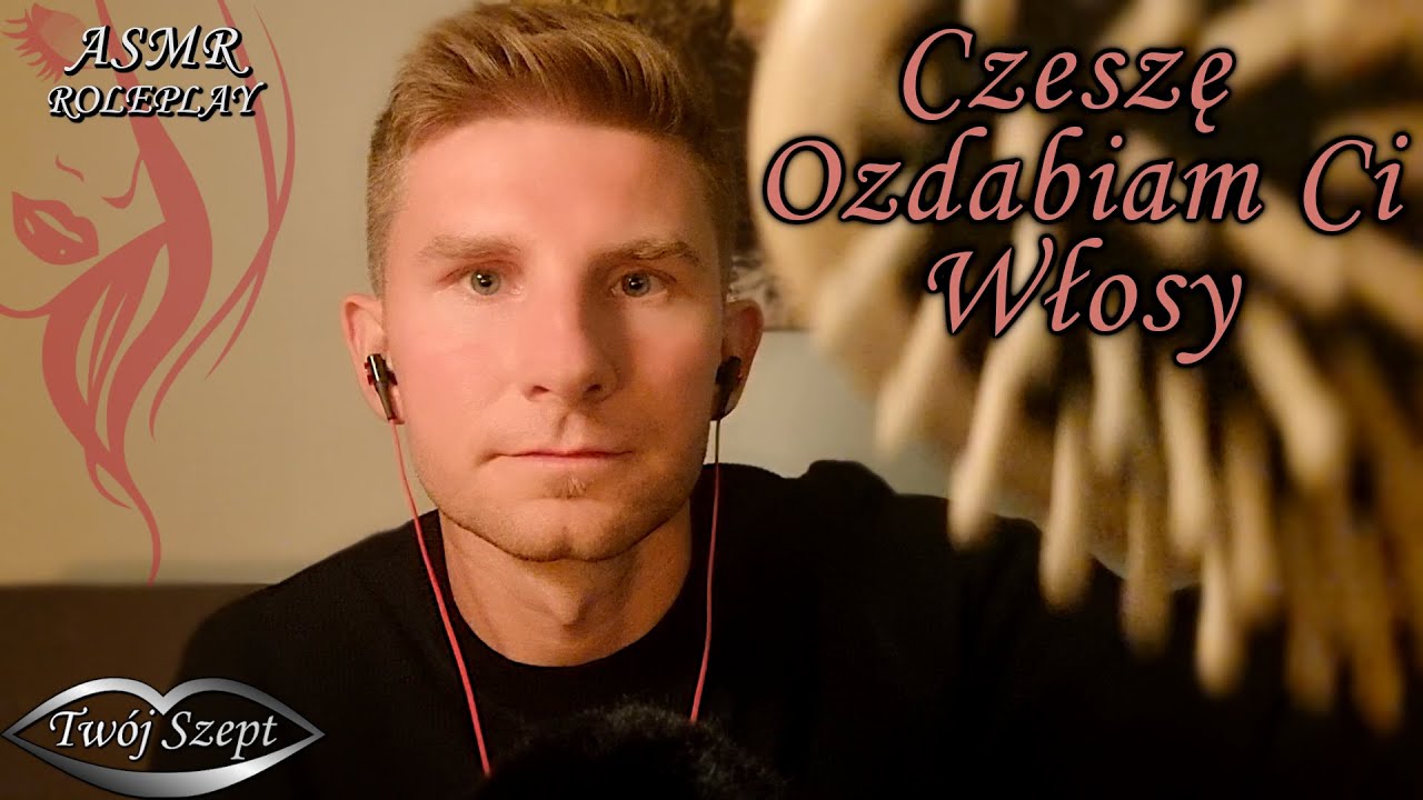 ASMR - Po Polsku 🎧 Czeszę i Ozdabiam Ci Włosy 🎀 na Wieczór z Koleżankami - Roleplay