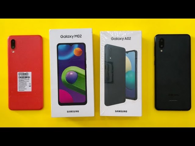 Samsung Galaxy A02 vs Samsung Galaxy M02