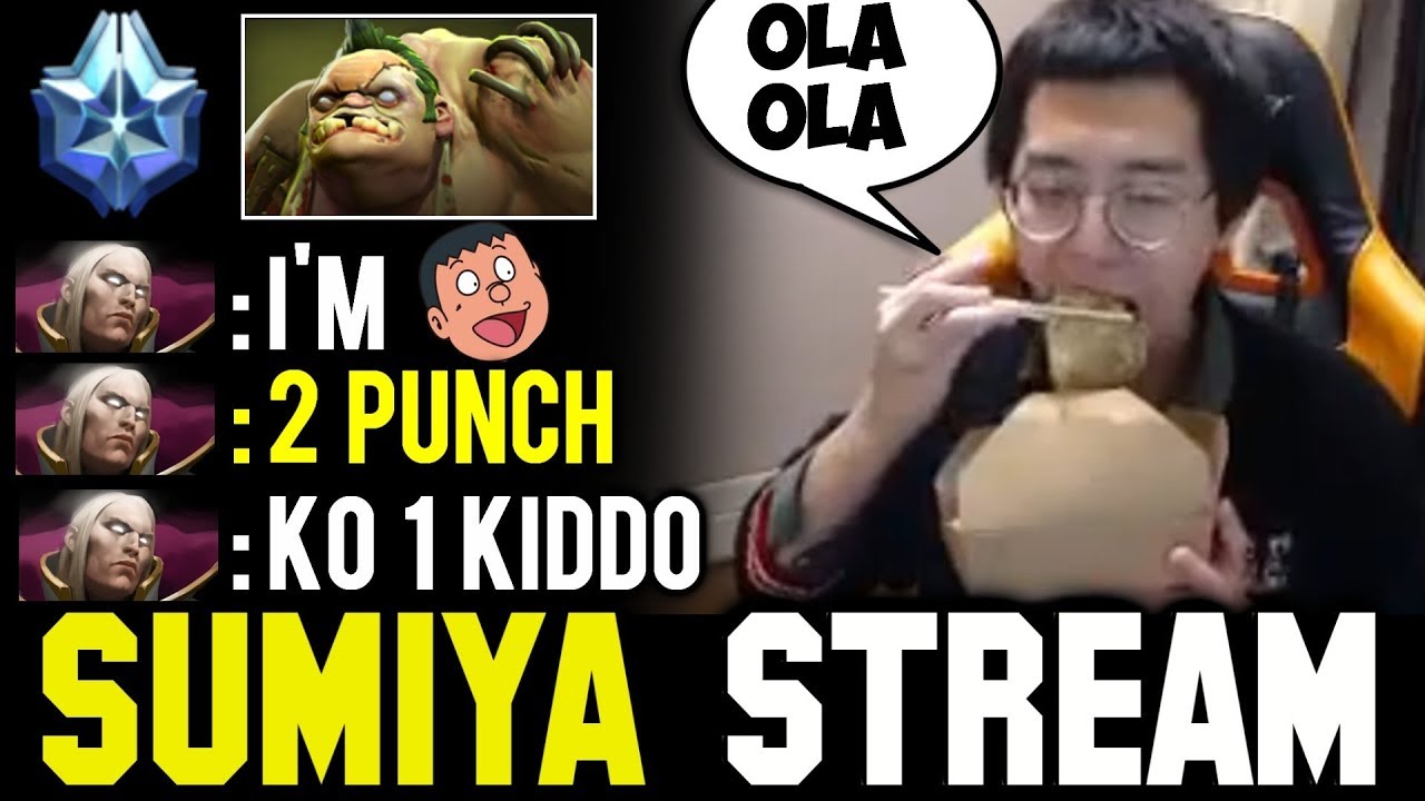 SUMIYA 2 Punch KO 1 Kiddo | Sumiya Invoker Stream Moment 