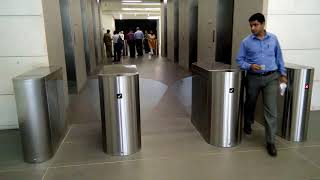 Retractable Flap Barrier