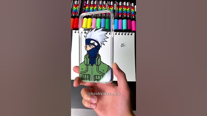 Trying out the Glass Painting Technique on my Phone Case! Satisfying! (#Shorts)
