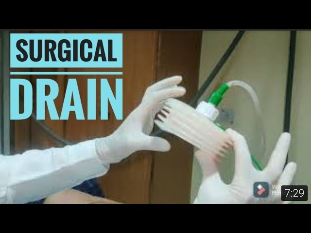 How to Handle Surgical Suction Drain : For Doctors and Medical Students 