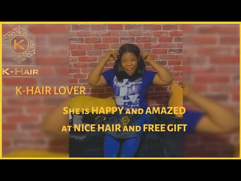 Video Raw Hair Vietnam Reviews: Nigerian vendor is enchanted by SUPER SILKY bone straightK-HAIR VIETNAM 56