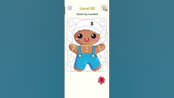 DOP 3 Level 161 Walkthrough - "Color by number" #shorts