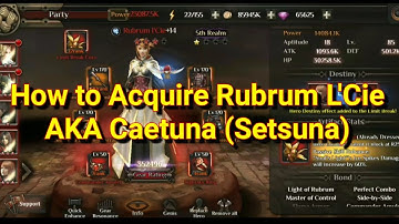 Final Fantasy Awakening - How to Get Rubrum L