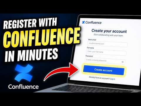 How to register with Confluence for team project documentation - Easy Tutorial