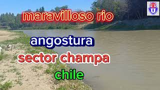 lindo rio angostura para bañarse🤘🇨🇱⚽️😀