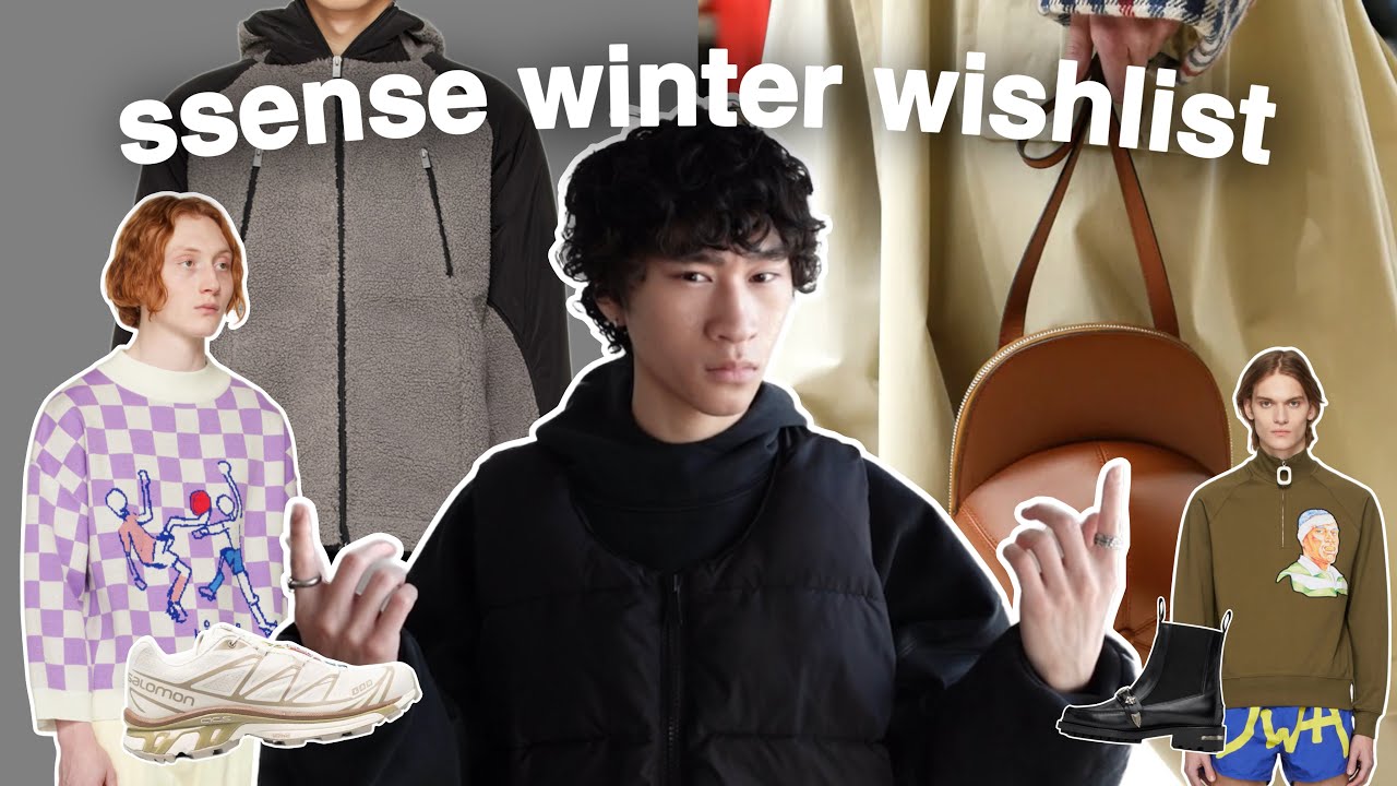 THE PERFECT SSENSE WINTER WISHLIST ft JW Anderson, Heliot Emil, & KidSuper