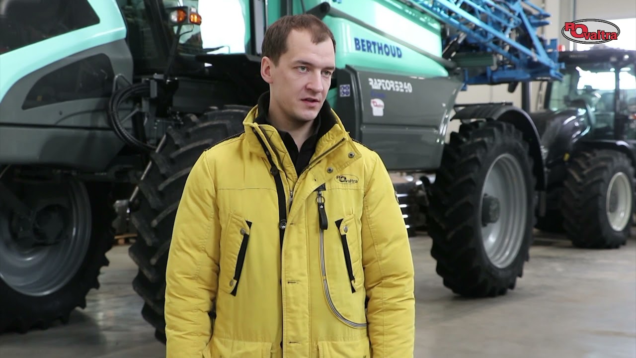 Berthoud savaeigis purkštuvas - našumas ir platesnės panaudojimo galimybės. Rovaltra.