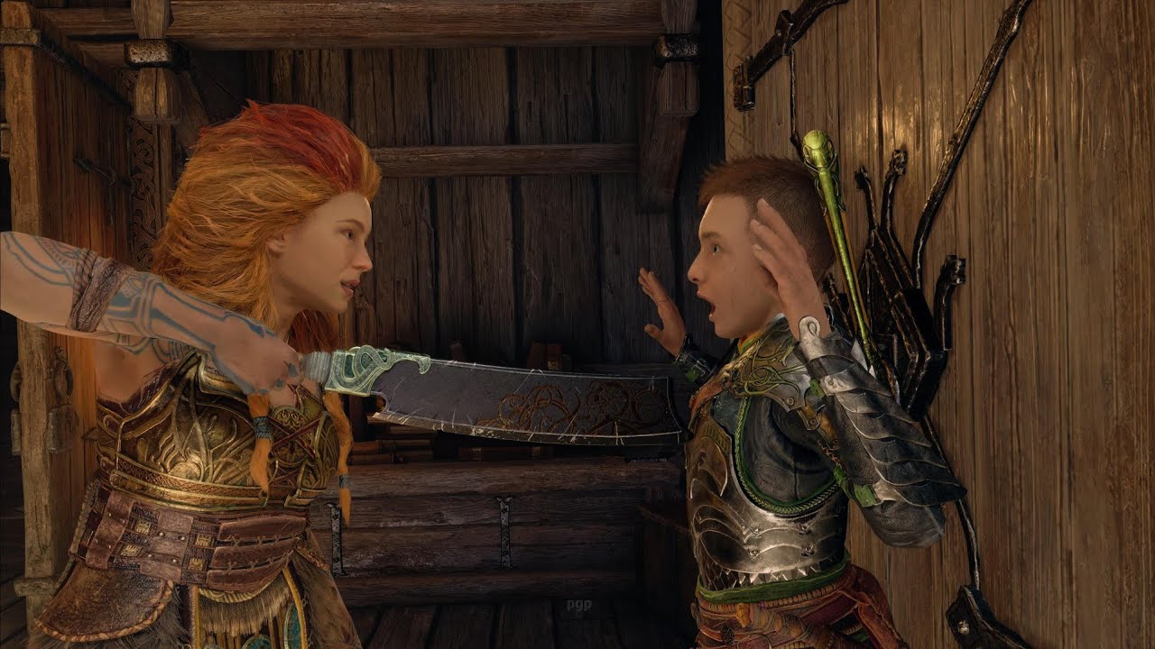 Loki meets Thrud - Thor's daughter - YouTube