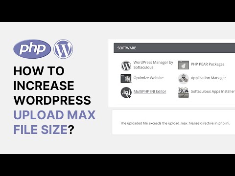 How to Increase UPLOAD MAXIMUM FILE SIZE in WordPress?