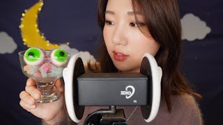 [ASMR] Tingly sleepy sounds with lots of whispering🗣 | Tapping, sticky, crinkle and eating sound