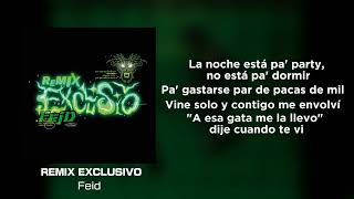 Feid -REMIX EXCLUSIVO (Letra/Lirycs) | Oficial Audio (FERXXO 81)