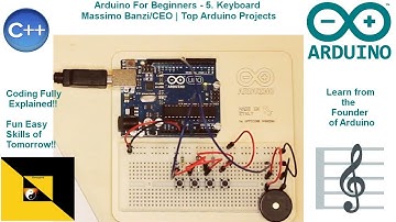 5 Beginners Arduino Uno R3 Keyboard Massimo Banzi Top Arduino Projects - Ebonygeek45