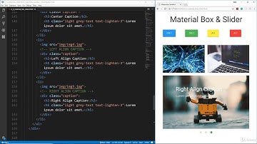 Materialize CSS from Scratch: Lesson 23 - Material Box Slider