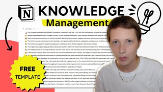 Notion for Knowledge Management: Ultimate Guide for Learners (Free Template)