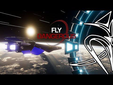 Free to play & Open source SPACE RACING game - Fly Dangerous @TheYamiks