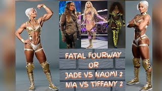 Jade Cargill vs Tiffany Straton interference, doe's it lead to a rematch with Naomi or a fatal 4way?