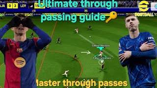 You’re Using Through passes WRONG in eFootball Mobile ❌ | Fix It Now