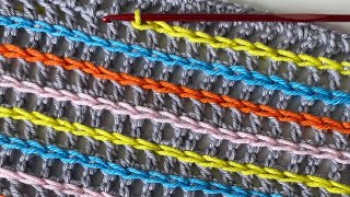 Crochet Mesh with Surface Stitch: Perfect for Any Project!