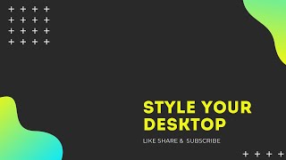 Make your taskbar fully transparent with  Classic Shell