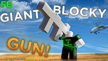 Roblox Fe Script Showcase Episode#210/Fe Giant M40 Gun