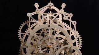 Holz Uhr Bauksten 3D Puzzle