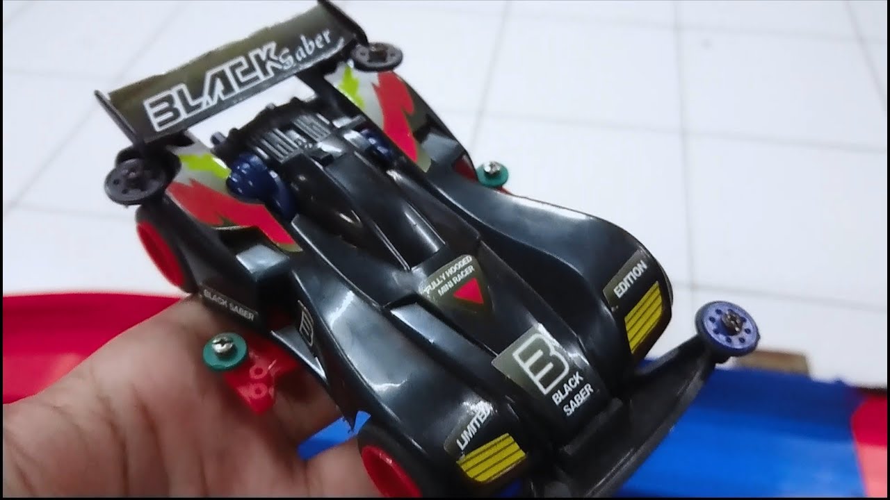 ミニ四駆 Mini 4WD TAMIYA _ Test Run Black Saber (Limited Edition
