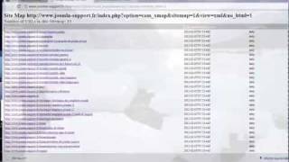 envoyer un fichier sitemap.xml à google webmaster tools  avec xmap