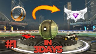 BRONZE to SSL in 3 DAYS?! | Rocket League 2v2