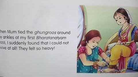 4th std. English Bock 5 ghungroos dancing and fun