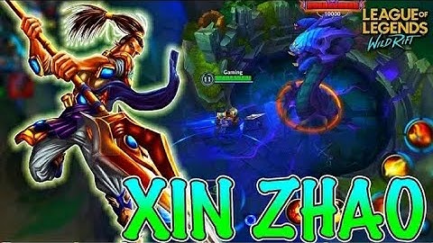 KA Liên Minh Tốc Chiến: Cầm Best Thông Xin Zhao Đi Tóp đánh hạng thông nát đít Team bạn