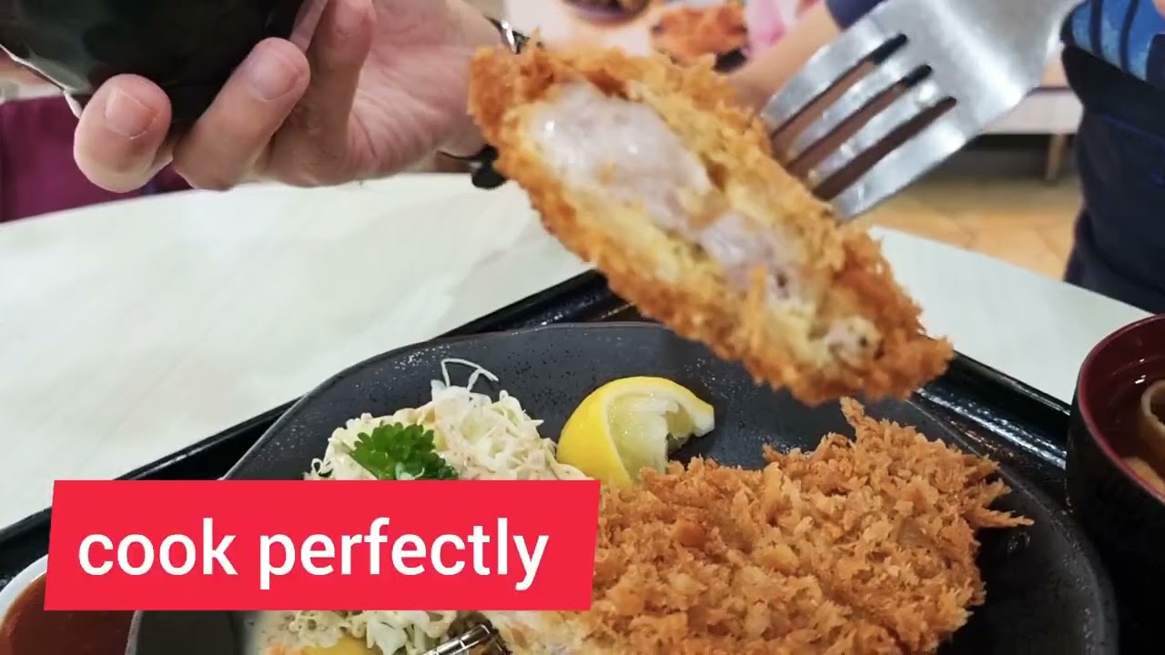 Quality Pork Katsu vs Premium Blackpig Katsu for Lunch YouTube